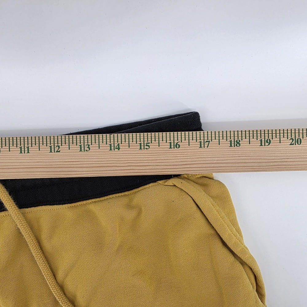 Nike Air Jordan Jumpman Jogger Pants Mens Large Yellow Drawstring Pockets - Picture 11 of 13
